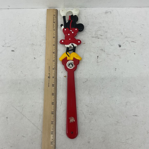 VTG Disney Minnie Mouse Red Back Scratcher 70s 80s Novelty - Picture 2 of 7